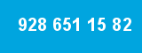 928 651 15 82 928 651 15 82